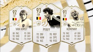 Belgium FIFA Icon Wishlist!! ft. Pfaff, van Himst and Kompany!!