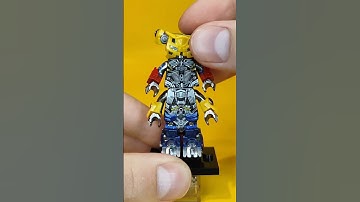LEGO OPTIMUS PRIME AND LEGO BUMBLEBEE HYBRID