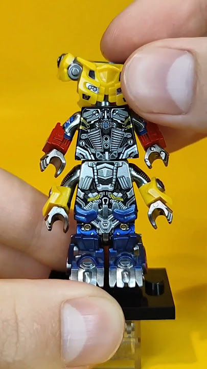 LEGO OPTIMUS PRIME AND LEGO BUMBLEBEE HYBRID