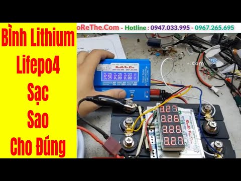 Cách Sạc Cân Bằng Pin Lithium - Lifepo4