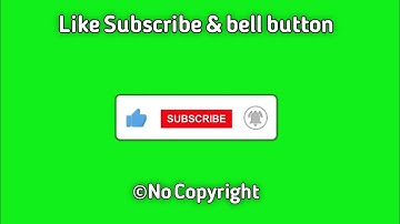 Subscribe intro |Bell button intro | Like intro | Green screen | No Copyright | My tips tricks