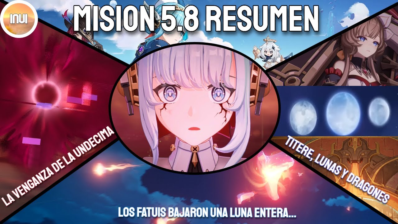 Origen de Ineffa y Soberanos Dragones. Mision arconte 5.8 resumen - Invi || Genshin impact teorías