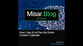 AI Content Calendar: My Monthly Planning Workflow