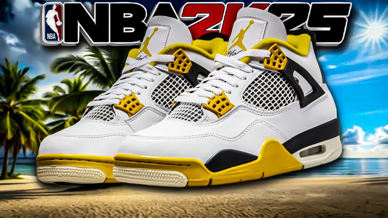 HOW TO MAKE Air Jordan 4 “Vivid Sulfur” In NBA 2K25 Shoe Creator