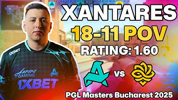XANTARES 18-11 POV vs Legacy (Mirage) | GRAND FINAL PGL Masters Bucharest 2025