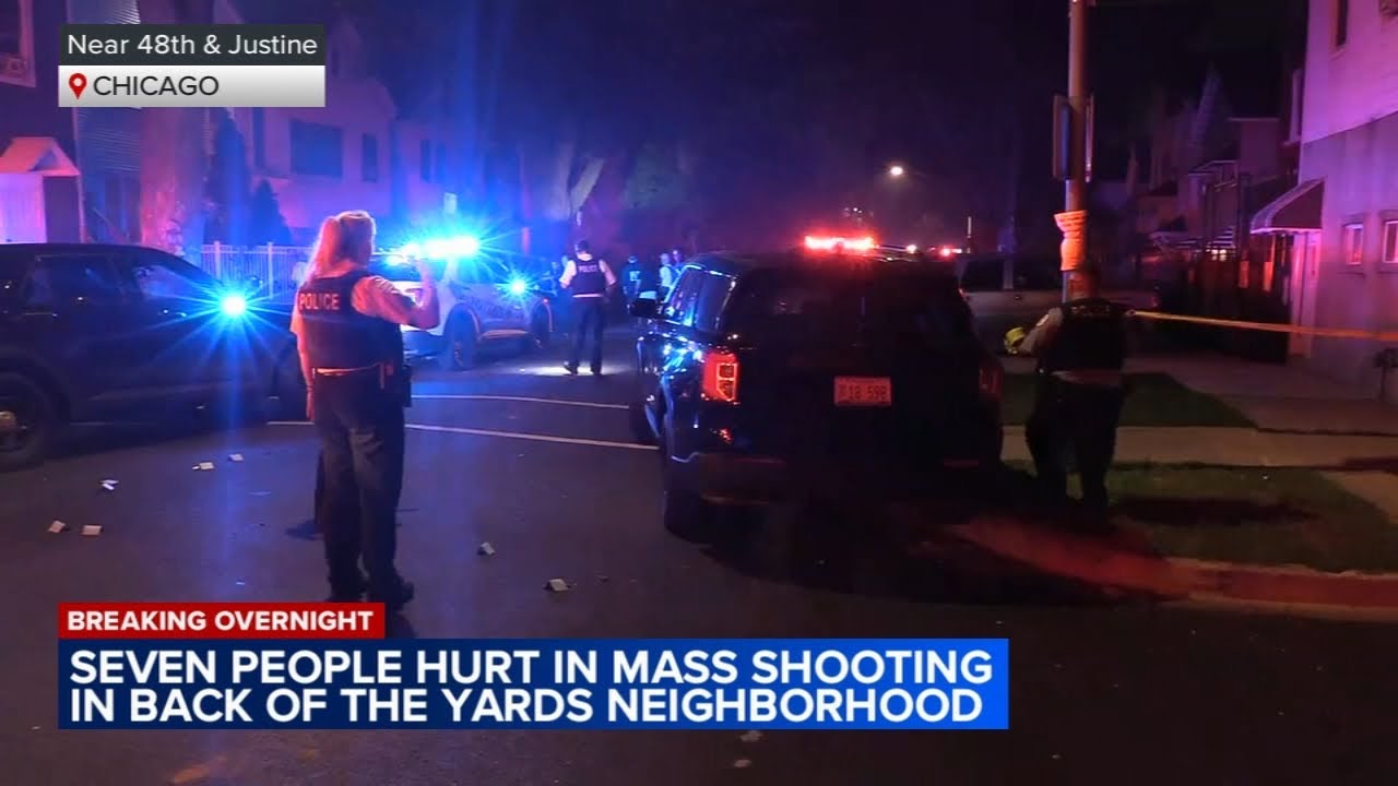 At least 7 seriously injured in mass shooting in Back of the Yards ...