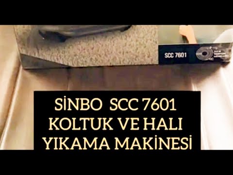 SİNBO SCC 7601/ 7602  KOLTUK-HALI YIKAMA MAK.Cam Silme