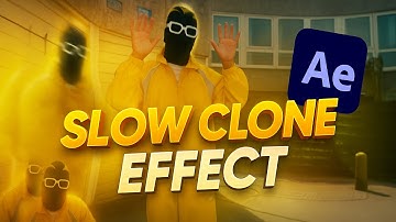 How to Make the Slow Clone Effect in After Effects | Perfect for Music Videos