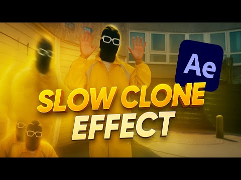 How to Make the Slow Clone Effect in After Effects | Perfect for Music Videos