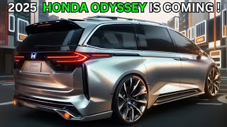 2025 Honda Odyssey Redesign First Look of the 2025 Honda Odyssey