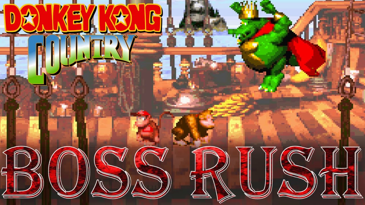 Donkey Kong Country (GBA) Boss Rush (No Damage) YouTube