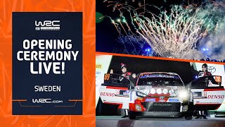 🔴 Opening Ceremony Live | Wrc Rally Sweden 2024