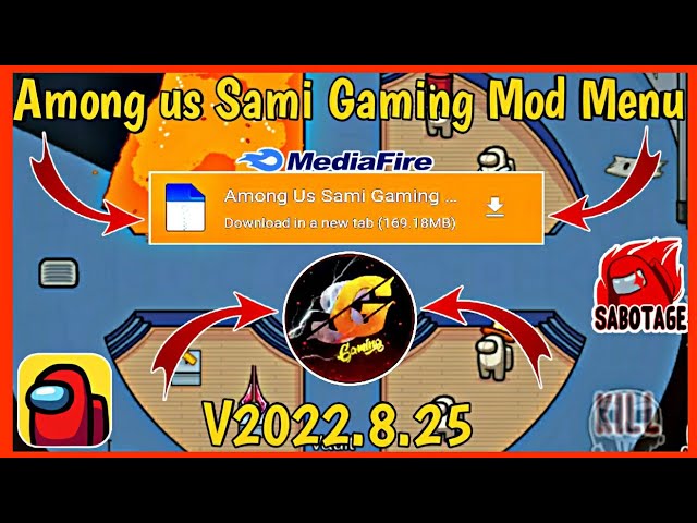 Among us Sami Gaming V2022.8.24 Mod Menu, Always Impostor, Fake Impostor
