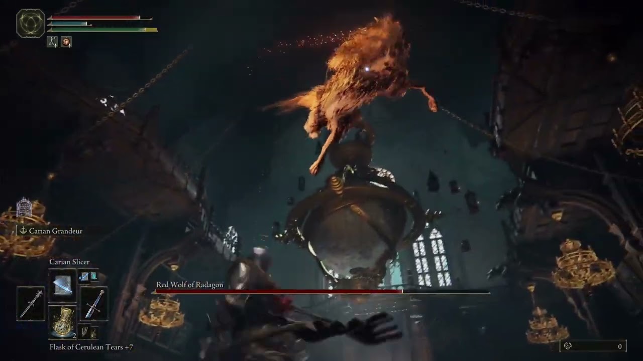 Elden Ring: "Red Wolf of Radagon" No Damage Run