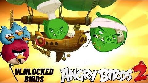 Angry Birds 2 - Gameplay Walkthrough Part 4- Levels 16-22! 3 Star! King Pig Panic! ( Android & iOS )