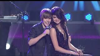 Justin Bieber & Selena Gomez - One Less Lonely Girl (live). #justinbieber #selenagomez