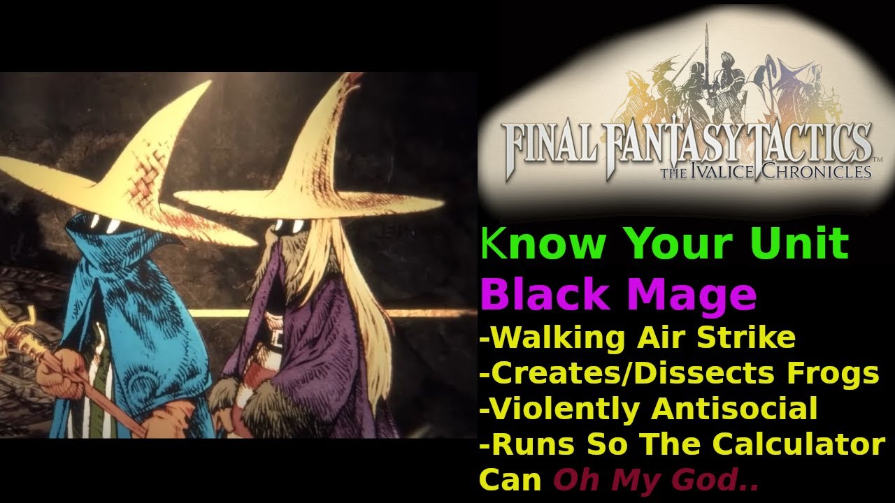 Знай свой отряд [FFT Хроники Ивалиса] - Черный Маг