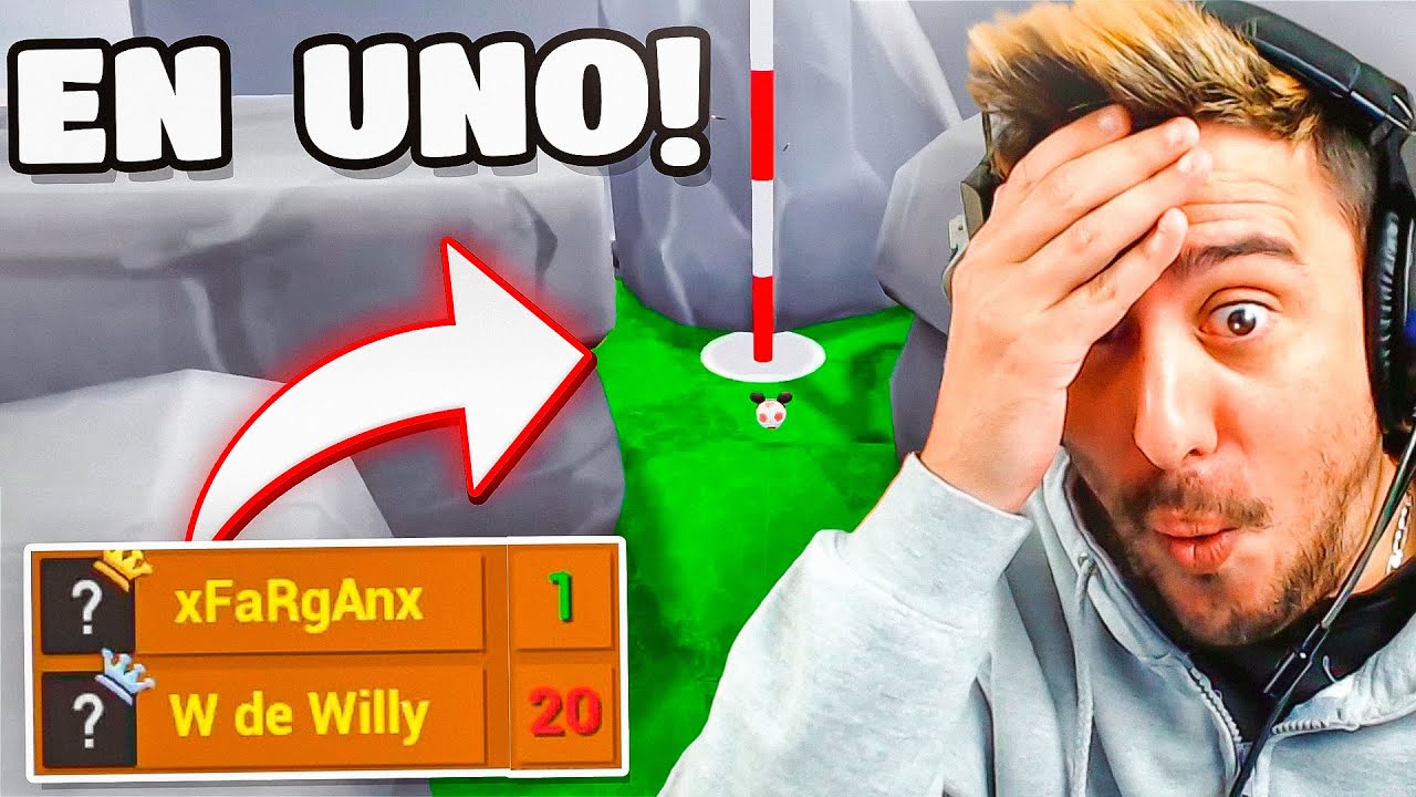 ME HAGO HOYO EN 1 Y EL EN 20 JAJA!! GOLF IT