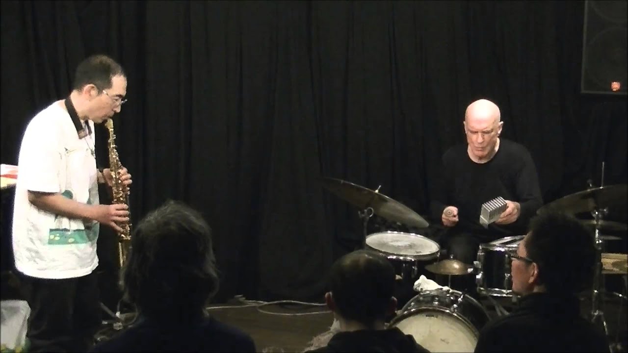 Roger Turner, Minoru Kawabata 2015/2/28 2nd set at Big Apple , kobe, japan