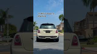 2011 Mini Cooper S - Glasspack Exhaust Test #downpipe #intake #minicooper