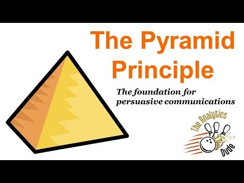 The Pyramid Principle: The framework for all persuasive presentations (2018)
