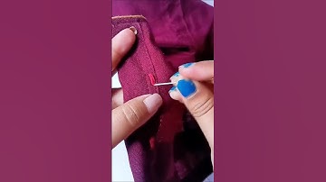 blouse hook loop stitching #shorts #ytshorts