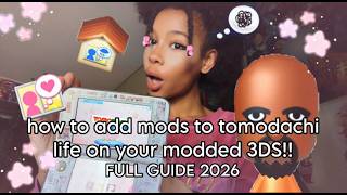 how to add mods to tomodachi life on your modded 3DS | 2026 FULL GUIDE