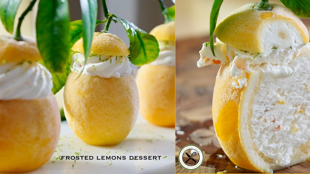 Frosted Lemons Dessert – Bruno Albouze