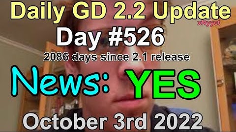Daily Geometry Dash 2.2 Update: DAY 526