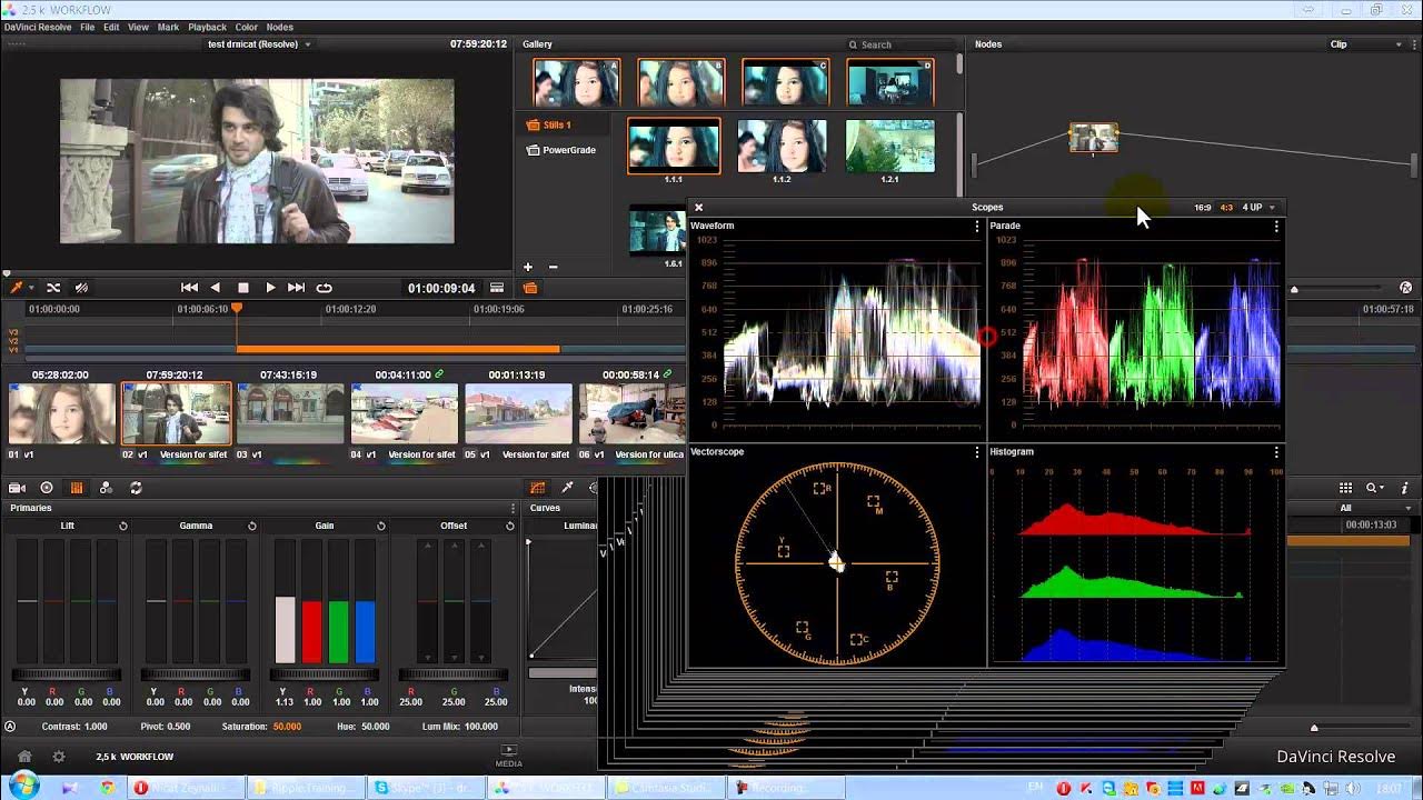 Davinci resolve reactor. Вкладка color davinci resolve. davinci resolve обзор. davinci resolve 10. стоп кадр в davinci resolve.