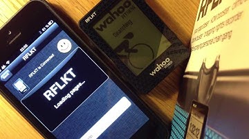 Wahoo RFLKT stuck on "Loading Pages"