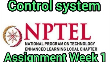 control system assignment week 1