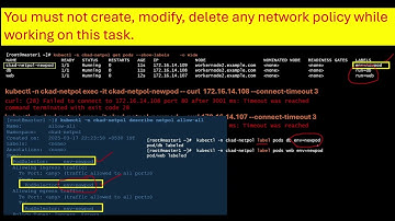 CKAD Exam | NetworkPolicy question