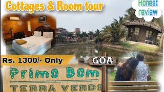 Resort Primo Bom Terra Verde #goa l All Category Cottages & Room Tour & Price | Best Budget Hotel