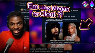Eminem Using Megan The Stallion for Clout?! | Wolf Sama Reacts