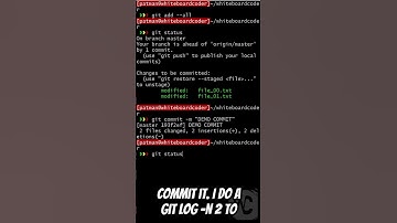git: reset #coding #git #gittutorial #github