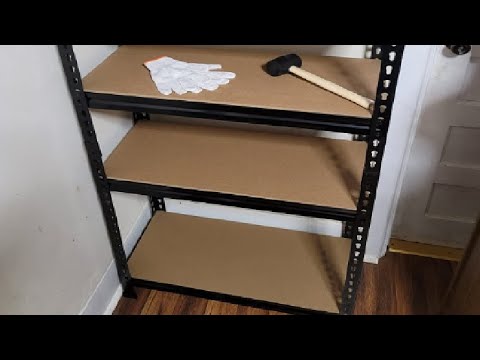 Prilinex Heavy Duty Storage Shelves Review, Easy to put together