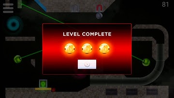 Laserbreak 2 - Level 81 and 82 (Collecting all Coins) playthrough / walkthrough / solution