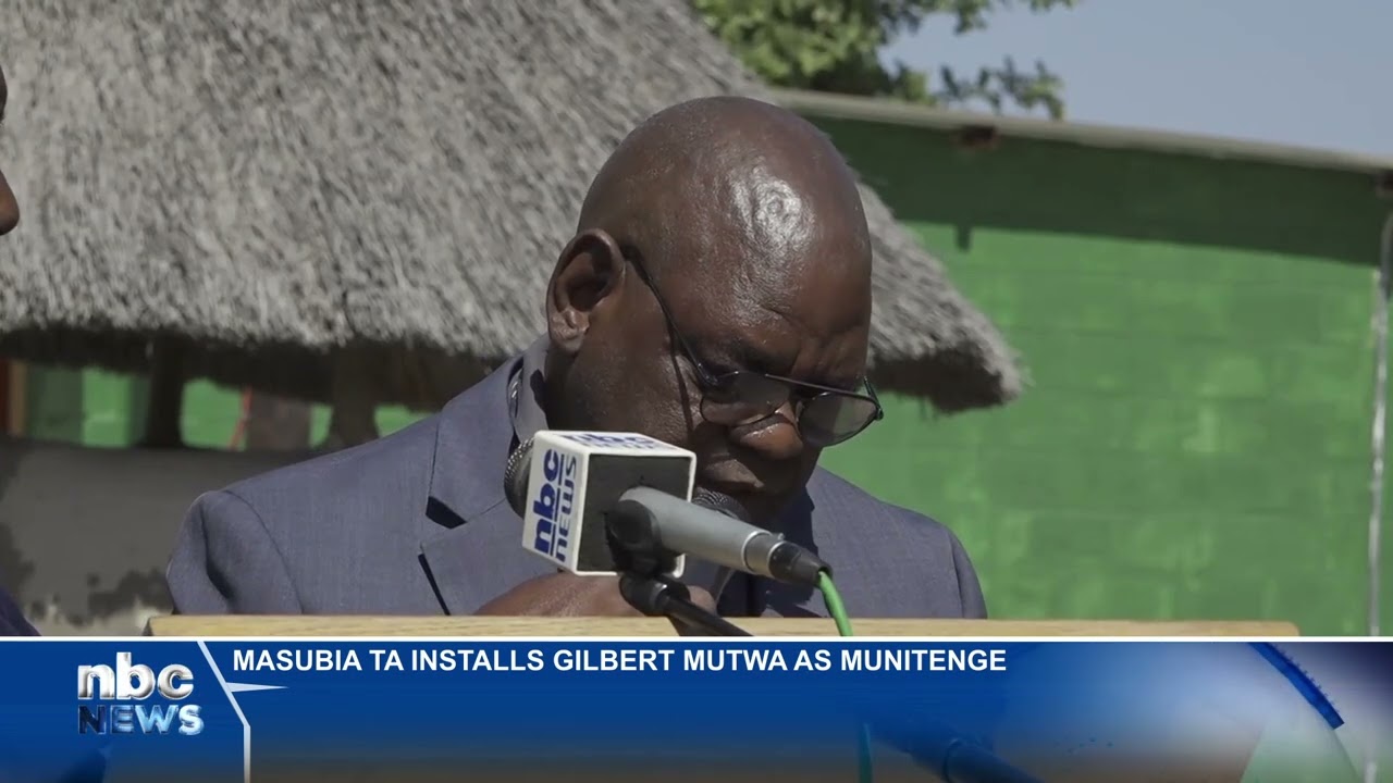 Masubia TA installs Gilbert Mutwa as Munitenge - nbc