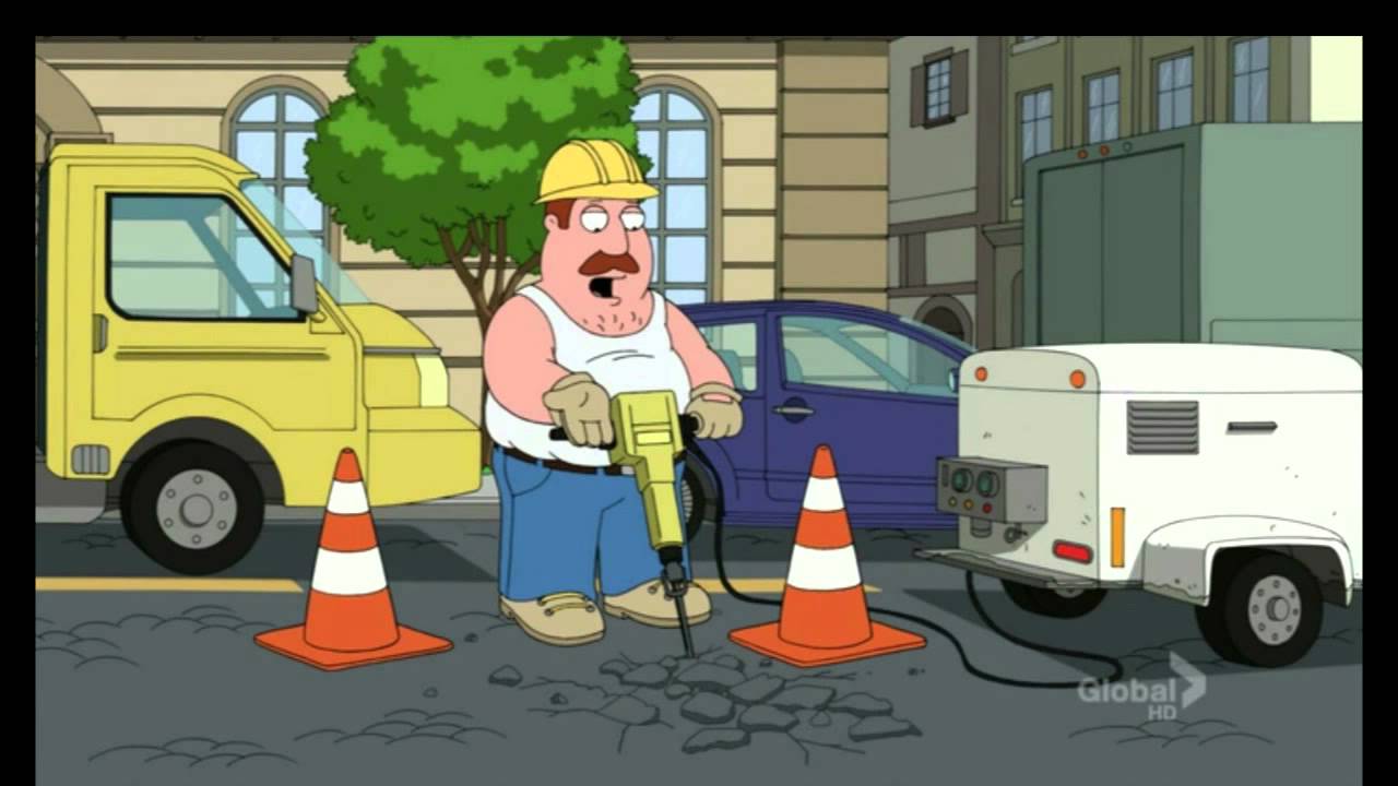 Family Guy Jackhammer Jacques Hammr YouTube