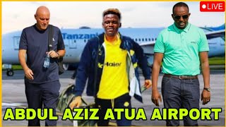 🔴#Live: Kutoka Airport RAIS WA YANGA AMPOKEA ABDUL AZIZ ISSAH USIKU/ AMESAINI YANGA/ AZIZ KI AKASOME