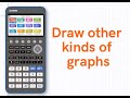 Draw graphs in the form x = k, parametric graphs and linear inequalities using the fx-CG50