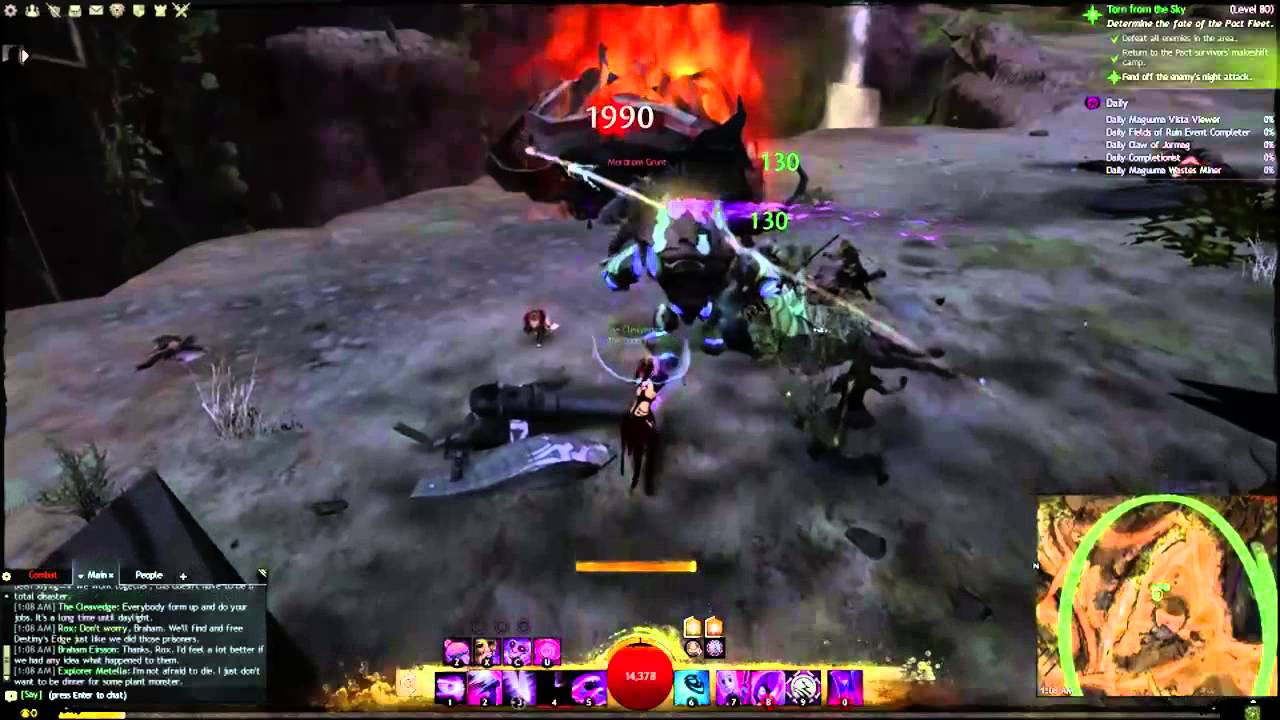 Guild Wars 2 Heart of Thorns-Torn from the Sky