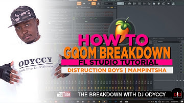 HOW tO MAKE GQOM ON FL STUDIO (Distruction Boyz Mampintsha DJ Tira)
