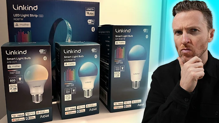 $5 Smart Bulbs that Beat Philips Hue? Linkind Matter Smart Lights