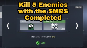 Kill 5 Enemies with the SMRS | SEASONAL Fully Loaded COD Mobile