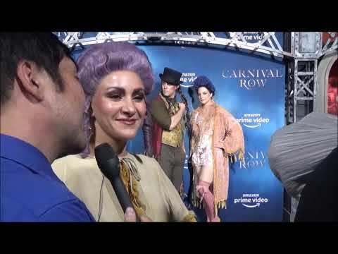 Amazon Prime's Carnival Row: Fairy Red Carpet Interview