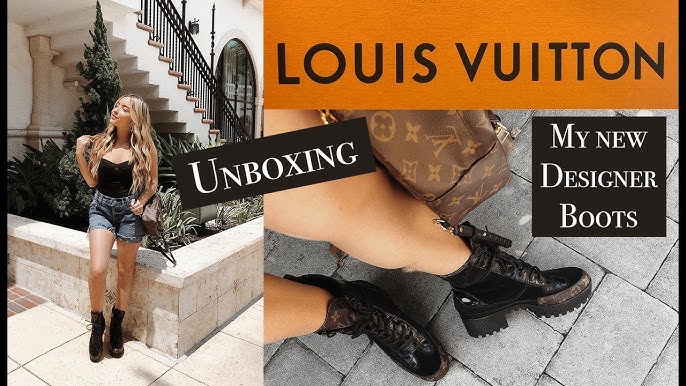 Louis Vuitton Star Trail Boots Review and Neutral Winter Outfit Inspo - The  Travelin' Gal