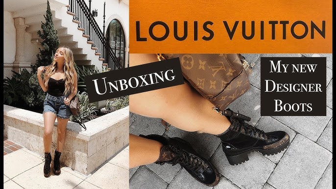 Louis Vuitton Metropolis Flat Ranger Boots Unboxing 