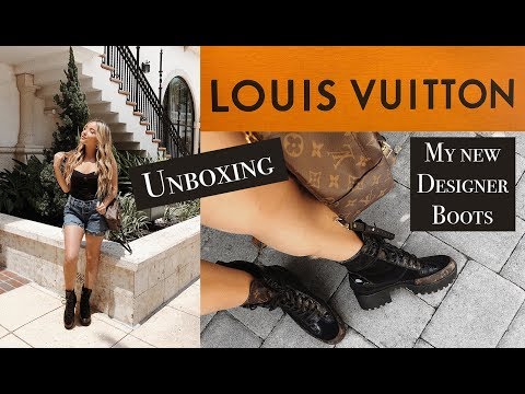 Unboxing Louis Vuitton Laureate Platform Desert Boot, SIZING Preference